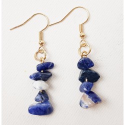 Kolczyki z lapisu lazuli